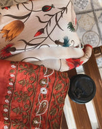 UROOJ EMB 3Pc With Shawl