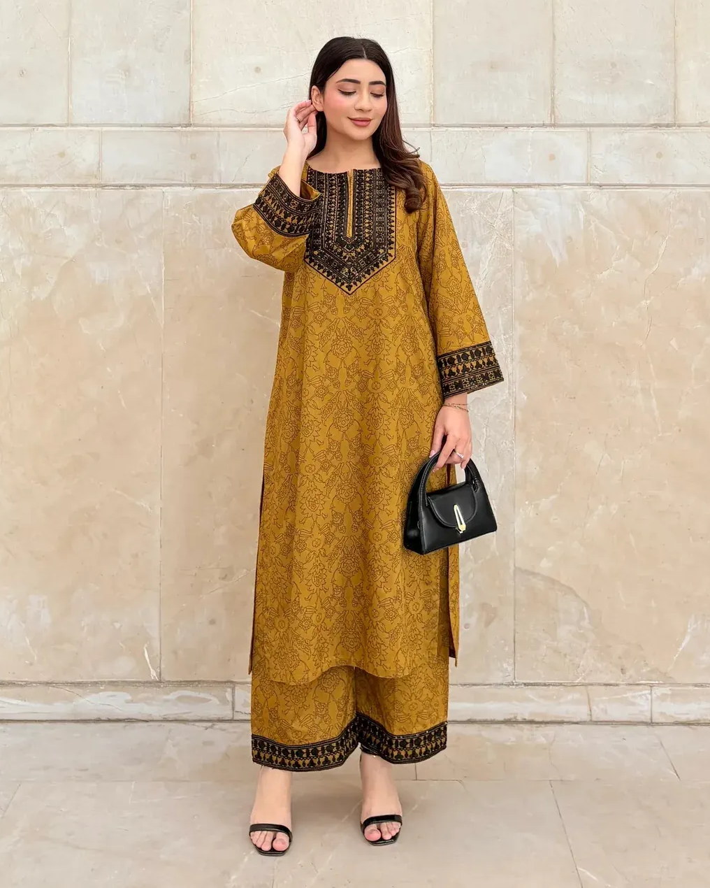 GOLD DUST - Radiant 2-Piece Premium Viscose Suit