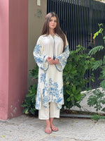 Full-length view of the Canvas 2PC set, designed for a stylish and effortless look for festive and casual wear.